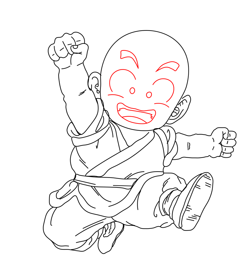 Dragon Ball CHIBI como desenhar passo a passo 