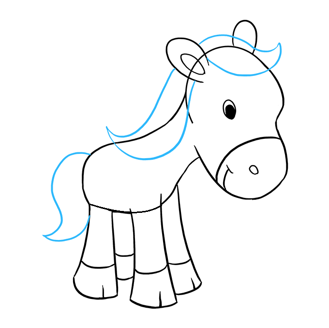 Bạn không cần phải là một họa sĩ tài ba để có thể vẽ được con ngựa đáng yêu như thế này. Bạn chỉ cần những bút vẽ và giấy tập vẽ, cùng sự hướng dẫn tận tình của chúng tôi, bạn sẽ có thể tạo nên một bức tranh tuyệt vời.