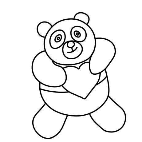 COMO DESENHAR UM PANDA FACIL - how to draw a panda - COMO DIBUJAR