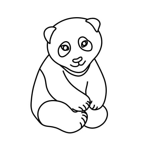 Como Desenhar um Panda Fofo Com Número 8 Rápido e Fácil (Passo a