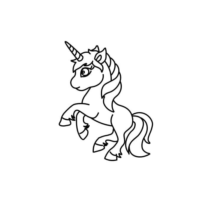 COMO Desenhar um UNICÓRNIO FÁCIL FÁCIL  Desenhos fáceis, Unicornio desenho,  Desenhos