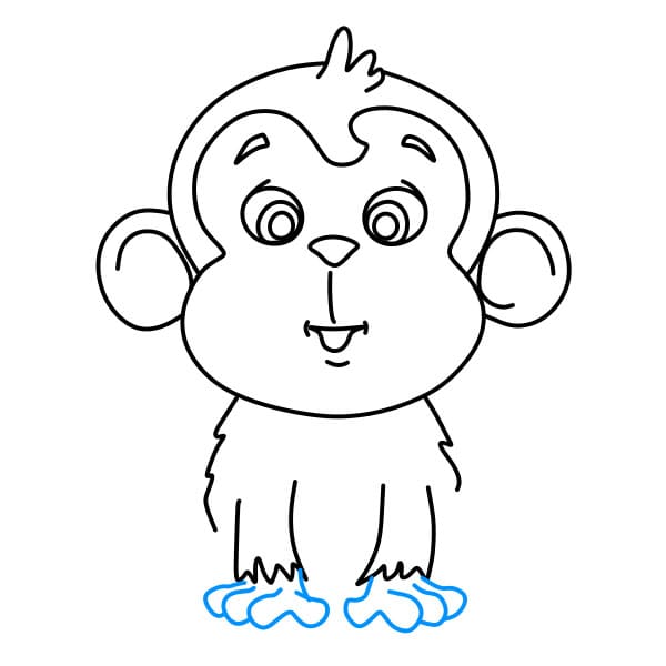 Como desenhar um macaco. Desenhos infantis de macacos - Valores - 2023