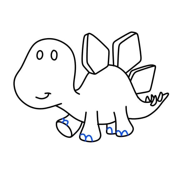 Como desenhar um dinossauro com a letra d #desenhosfaceis #desenhocoml