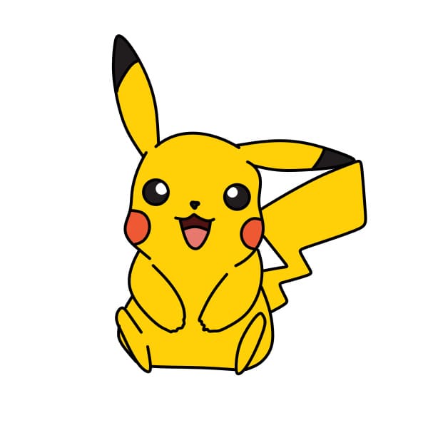 desenhos fáceis de fazer do pikachu - Pesquisa Google