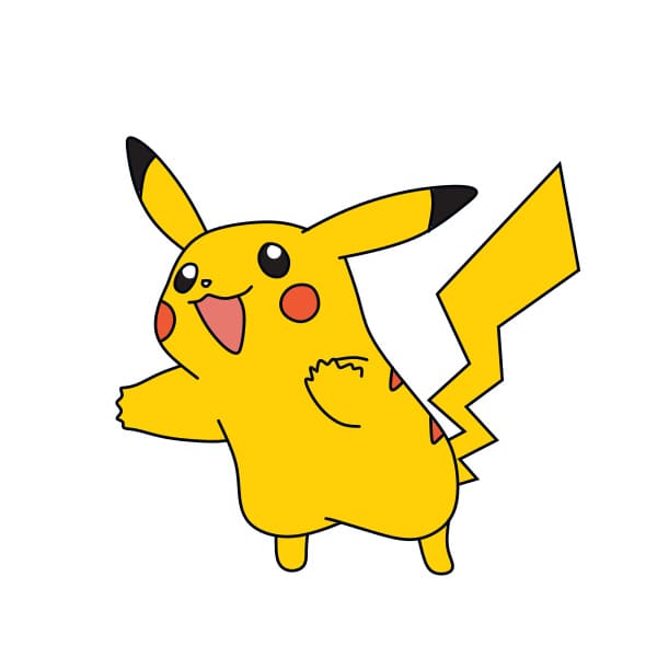 como desenhar o pikachu no whatsapp｜Pesquisa do TikTok