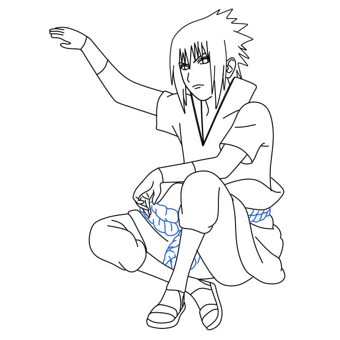 How to DRAW Naruto Vs Sasuke Uchiha - Como Desenhar 