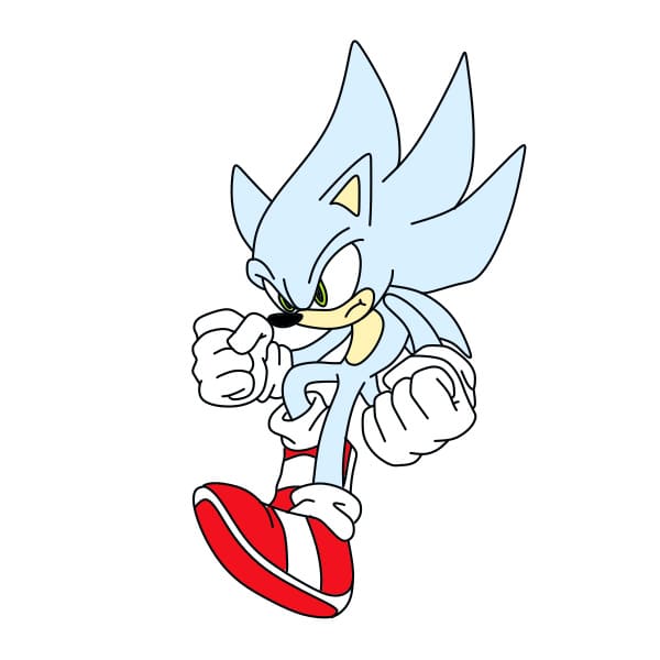 COMO DESENHAR O SONIC The Hedgehog REALISTA - Super Sonic Movie 
