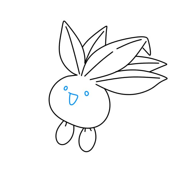 Desenhos de Pokemon Nyoromo - Como desenhar Pokemon Nyoromo passo