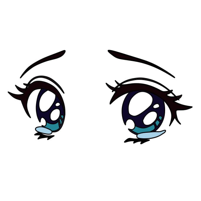 Como Desenhar Olhos  Olhos desenho, Desenho de olho de anime, Tutoriais de  desenho de olhos